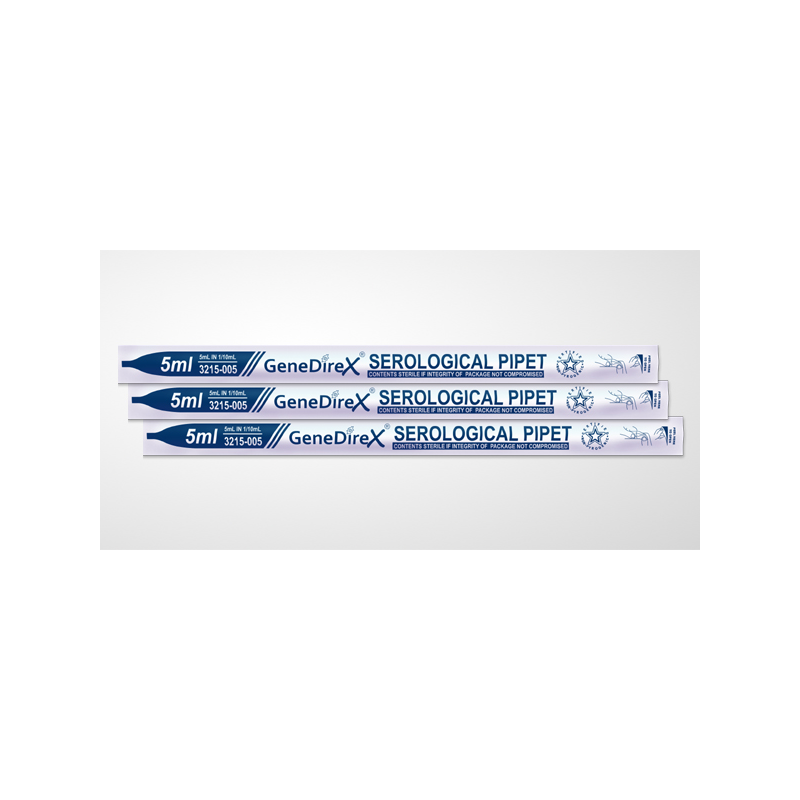5ml Serological Pipet, Individually Wrapped, Sterile 200/pk, 200/cs