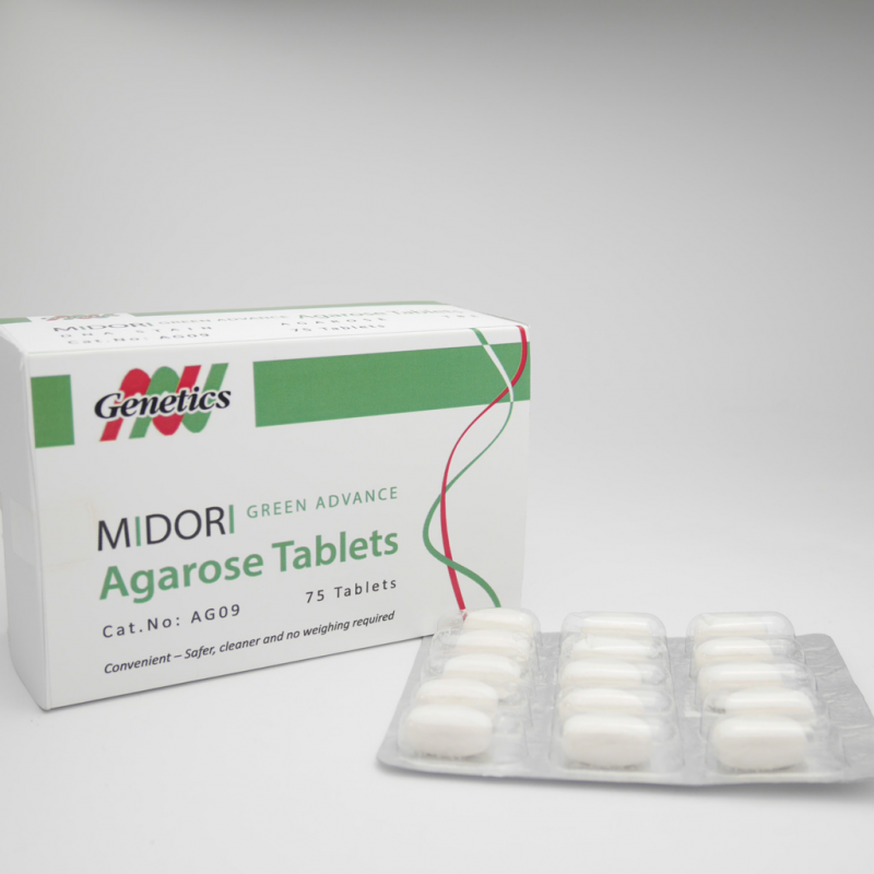 MIDORIGreen Advance TBE Agarose Tablets